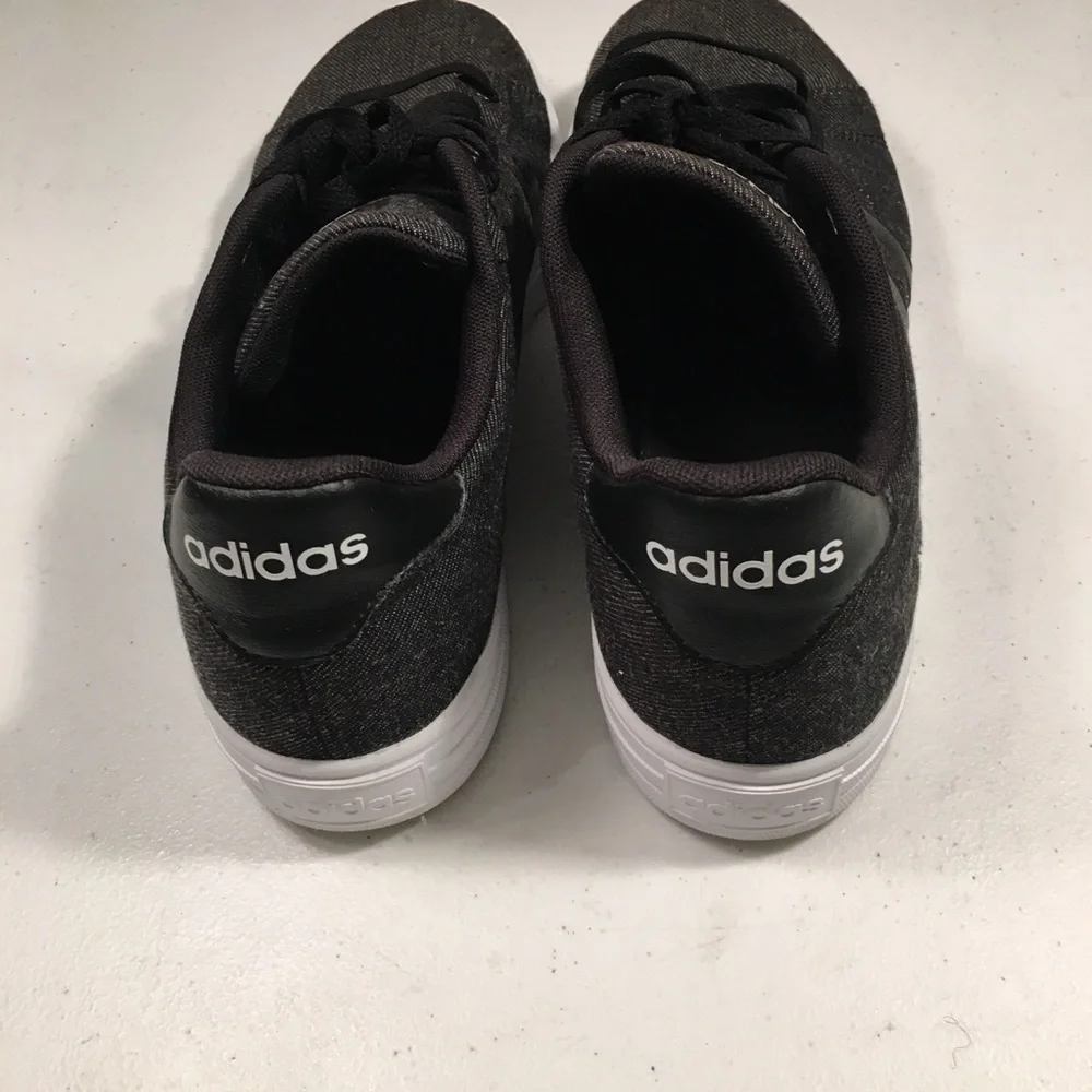 Adidas Sneakers Black Denim Size 12 Ortholite Float